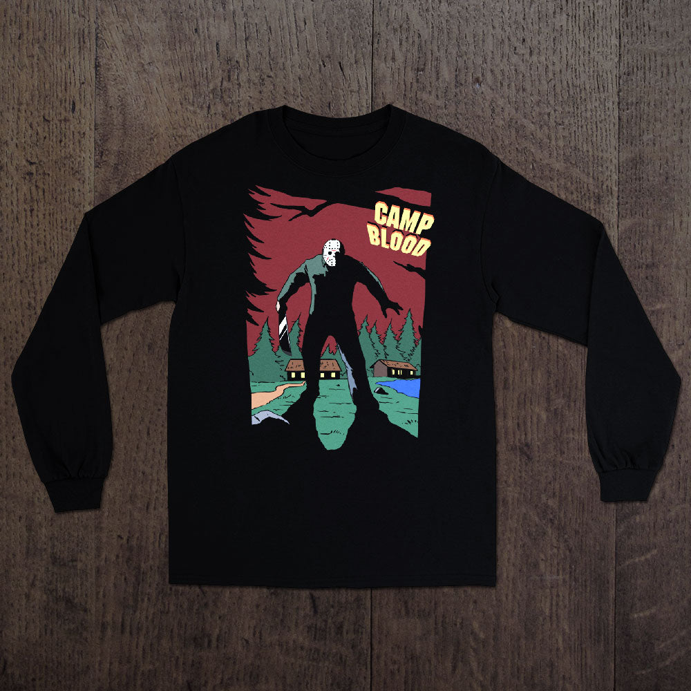 Camp Blood Arcade Long Sleeve T-Shirt