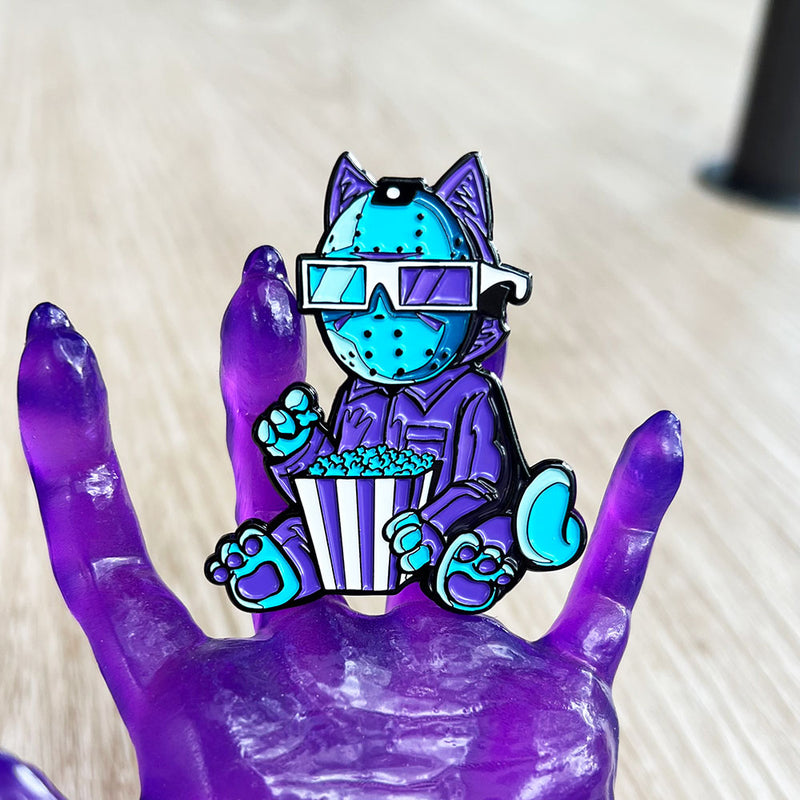 Camp Killer Kitty 3D Enamel Pin