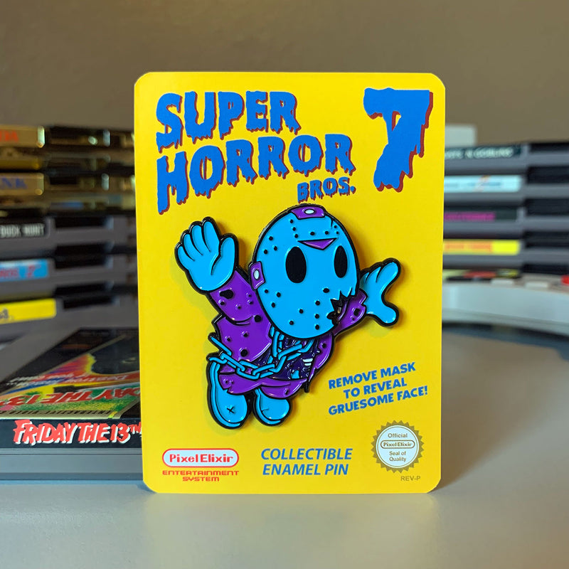 Super Horror Bros. 7 Enamel Pin