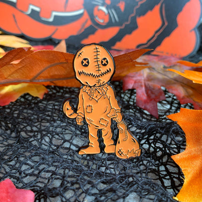 Stalker In My Pocket Enamel Pin - Trick 'r Treater - Dystopian Designs