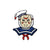 Slay-Puft Marshmallow Man Enamel Pin - Dystopian Designs