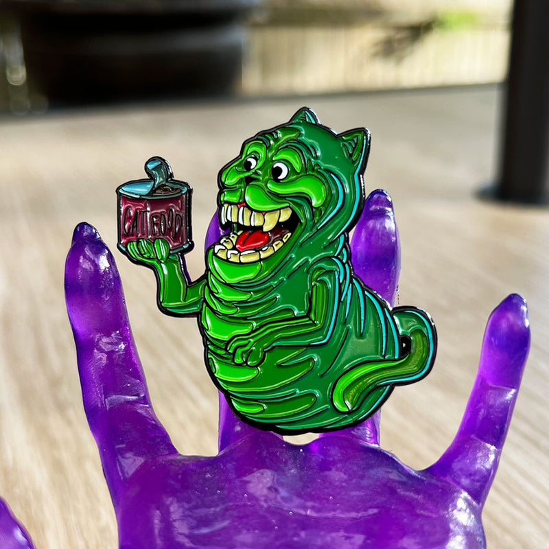 Slimer Kitty Enamel Pin